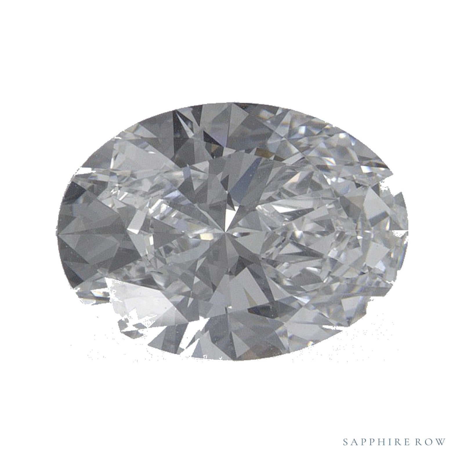 1.58 ct lab-grown diamond, oval cut | Sapphire Row · cut4
