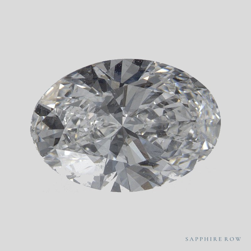 1.58 ct lab-grown diamond, oval cut | Sapphire Row · cut4 · cut5