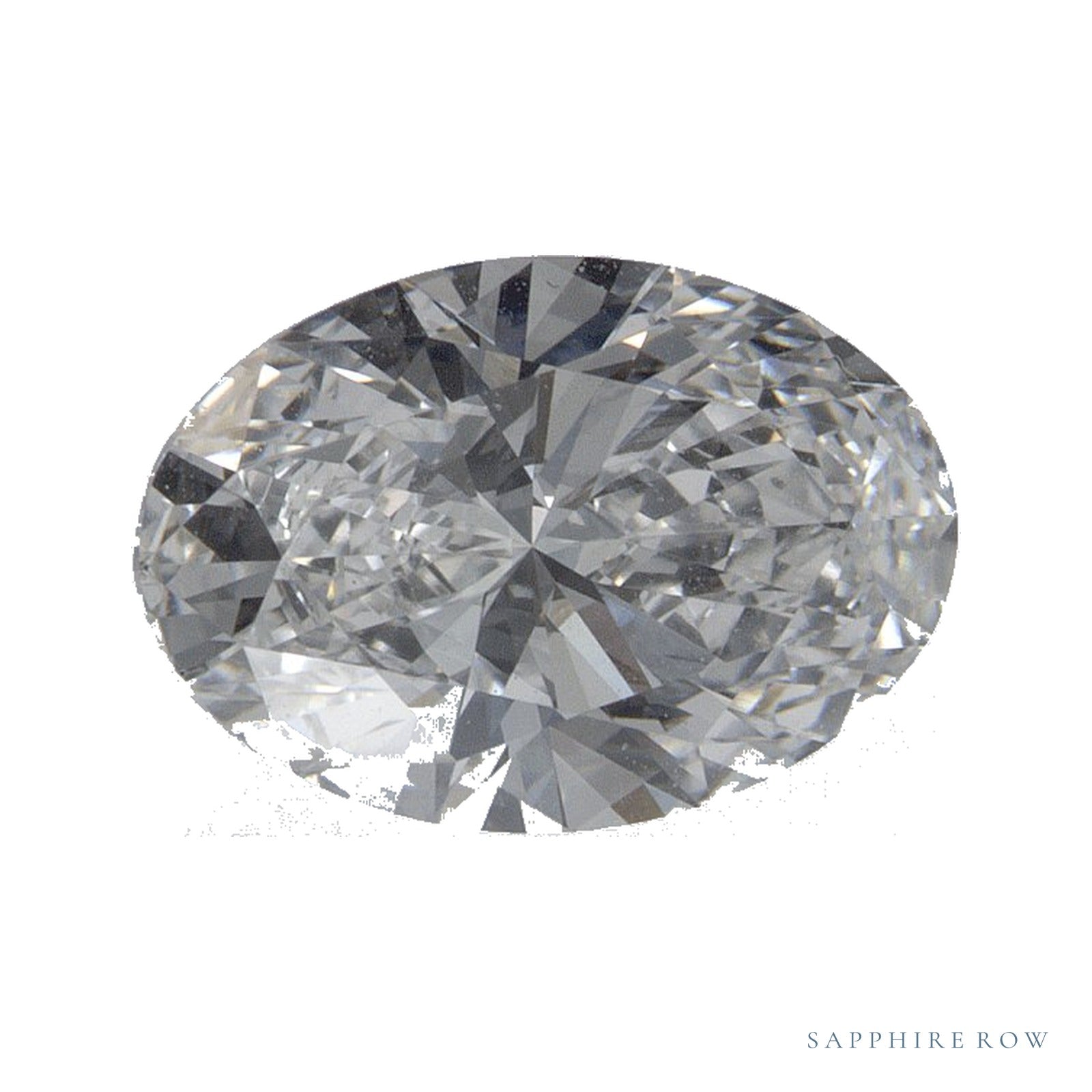 1.58 ct lab-grown diamond, oval cut | Sapphire Row · cut4