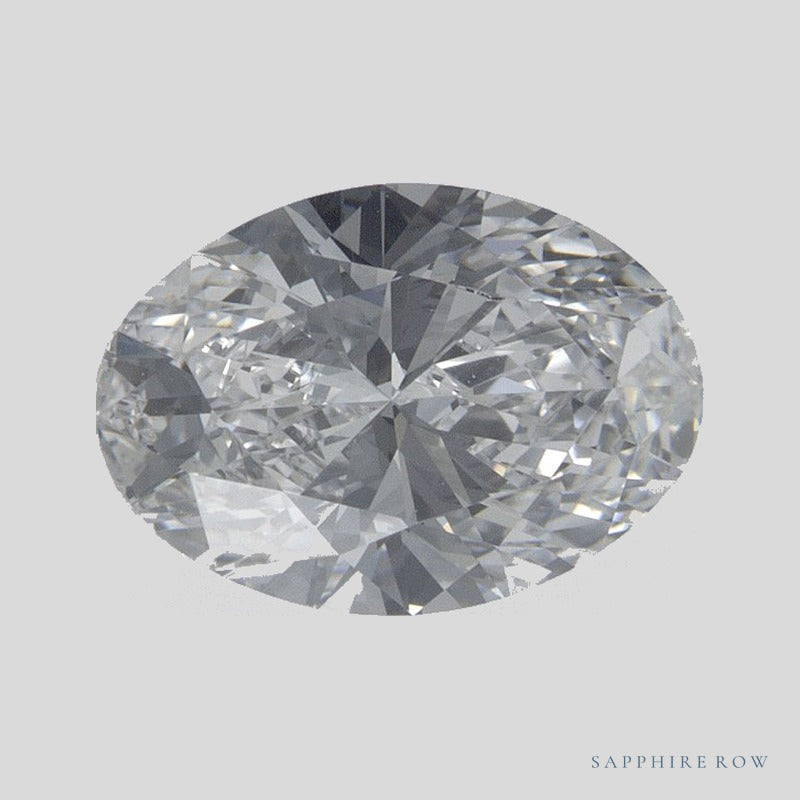 1.58 ct lab-grown diamond, oval cut | Sapphire Row · cut4 · cut5