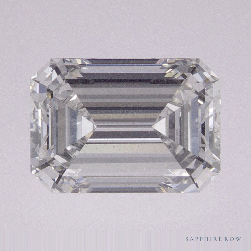 1.58 ct lab-grown diamond, emerald cut | Sapphire Row · cut6