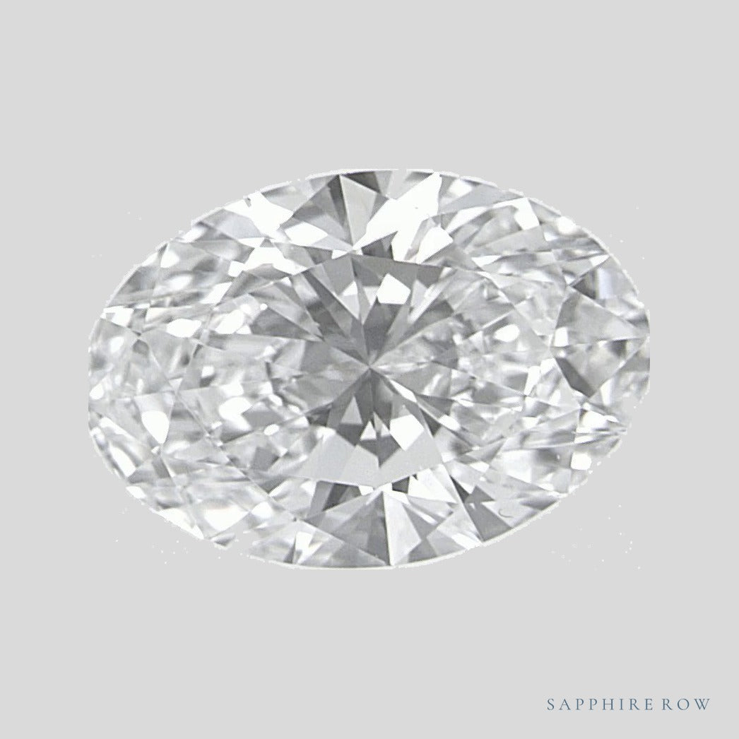 1.58 ct lab-grown diamond, oval cut | Sapphire Row · cut5