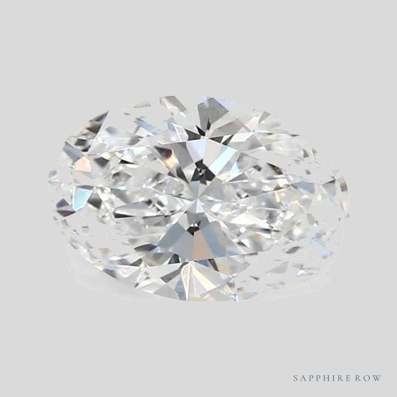 1.57 ct lab-grown diamond, oval cut | Sapphire Row · cut4 · cut5