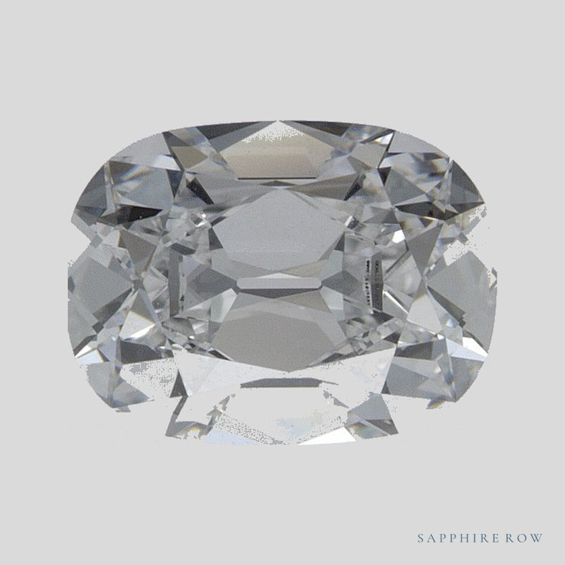 1.57 ct lab-grown diamond, elongated cushion cut | Sapphire Row · cut4 · cut5