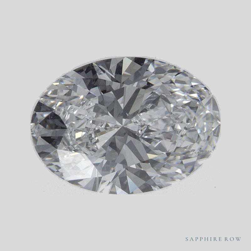 1.57 ct lab-grown diamond, oval cut | Sapphire Row · cut5