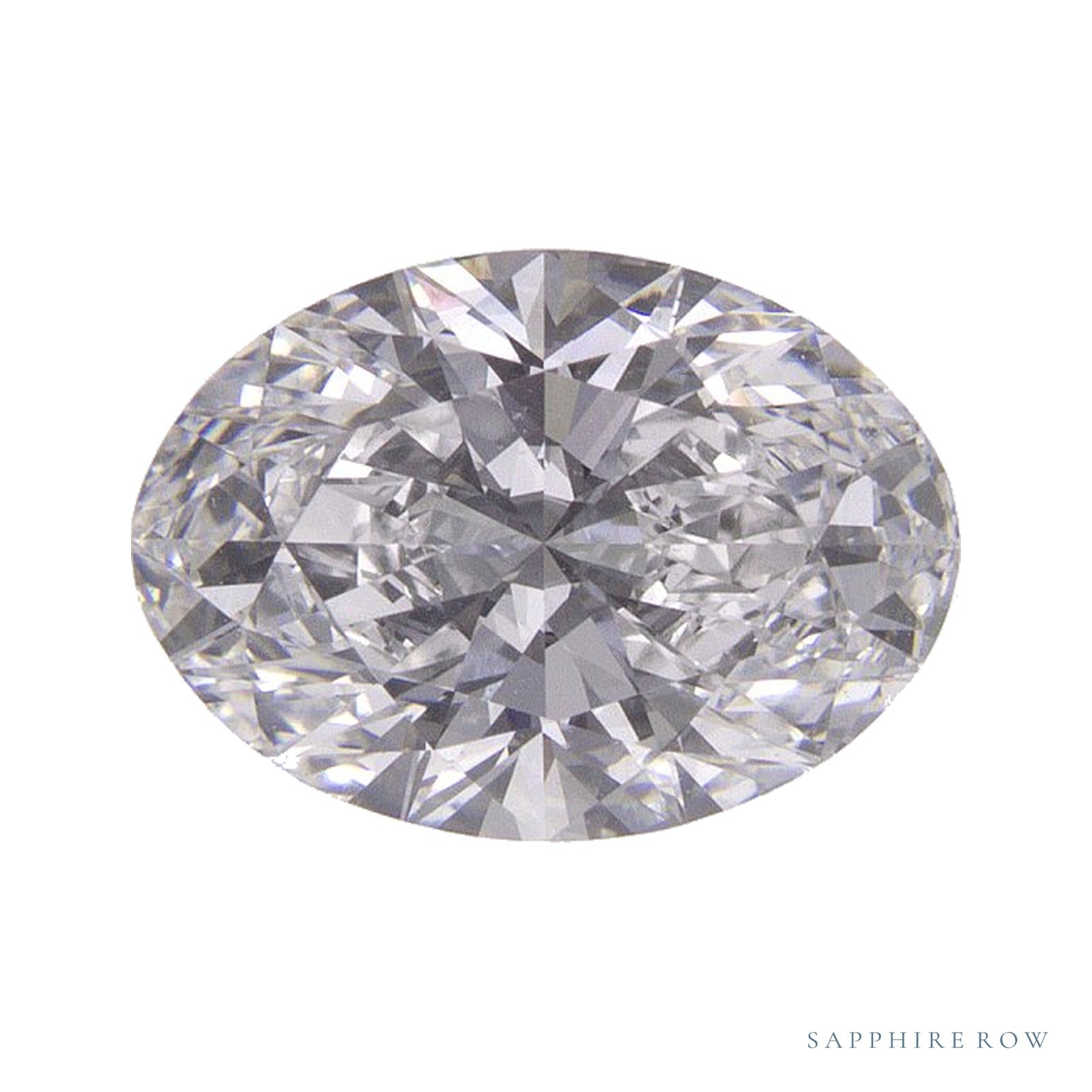 1.57 ct lab-grown diamond, oval cut | Sapphire Row · cut4
