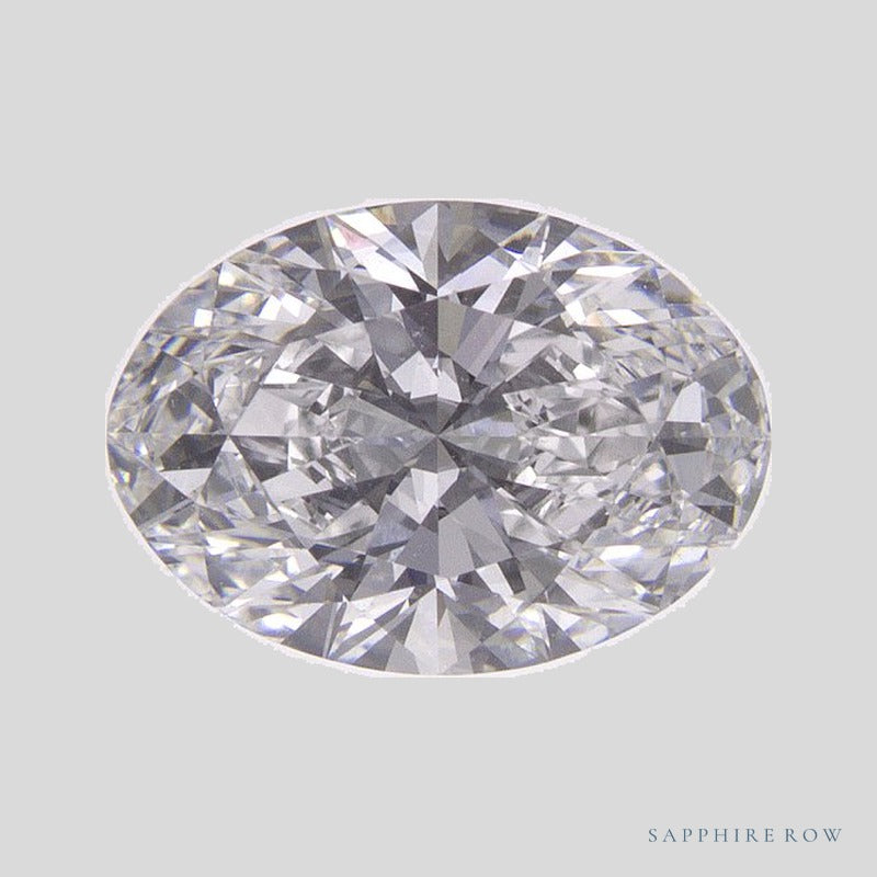 1.57 ct lab-grown diamond, oval cut | Sapphire Row · cut5