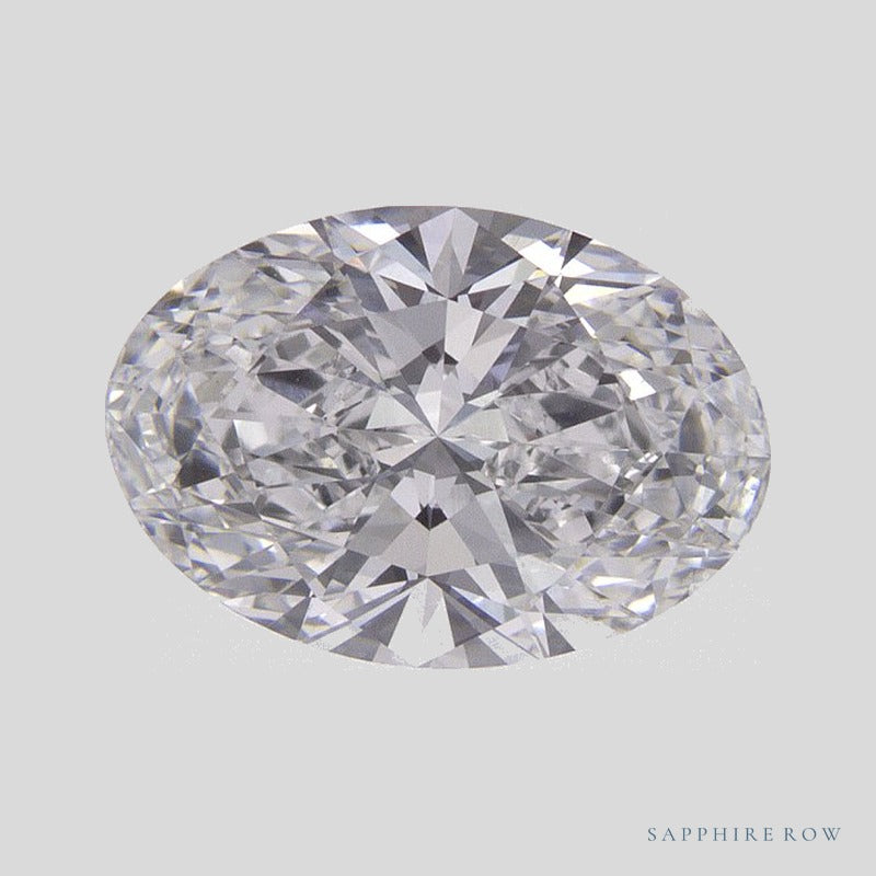 1.57 ct lab-grown diamond, oval cut | Sapphire Row · cut4 · cut5