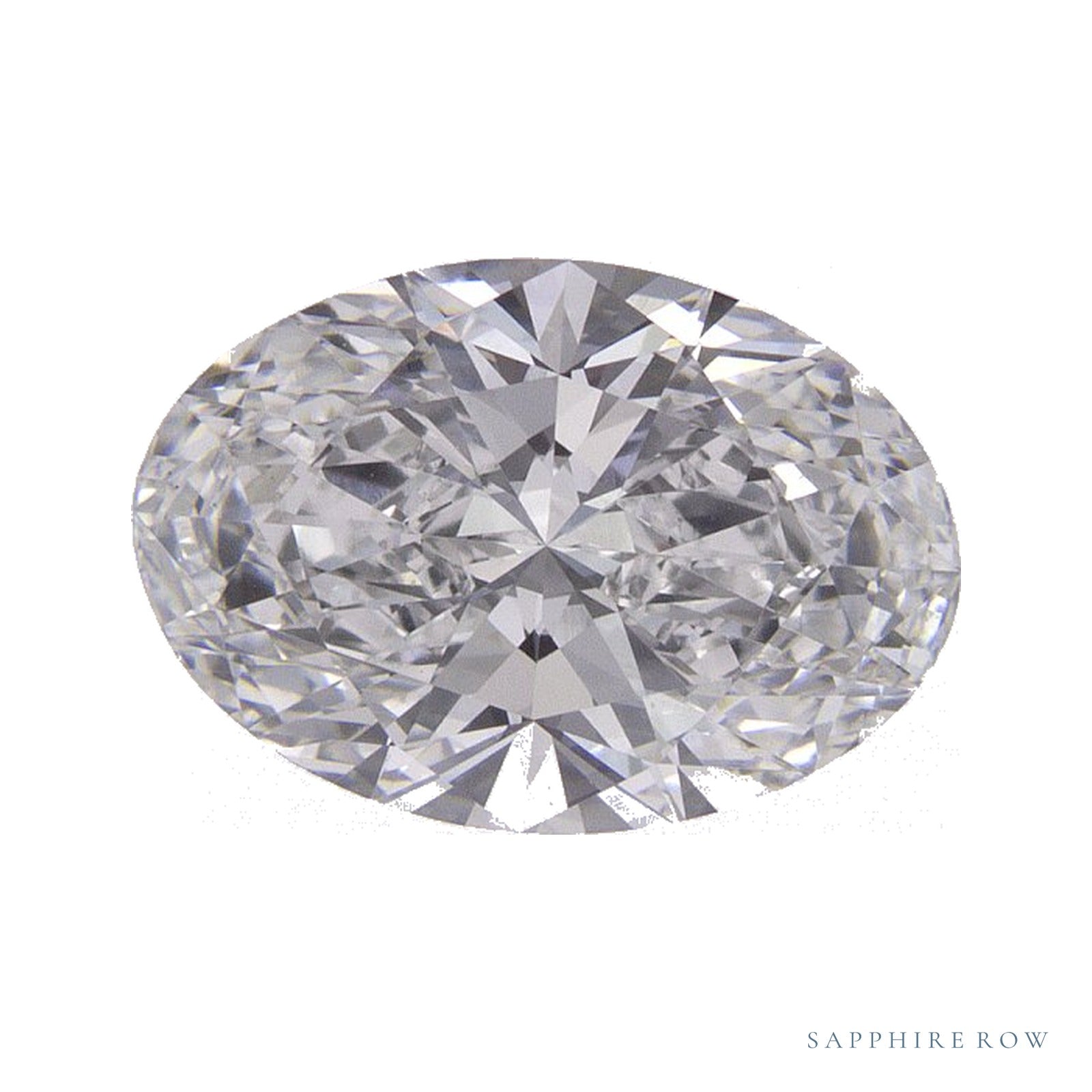 1.57 ct lab-grown diamond, oval cut | Sapphire Row · cut4
