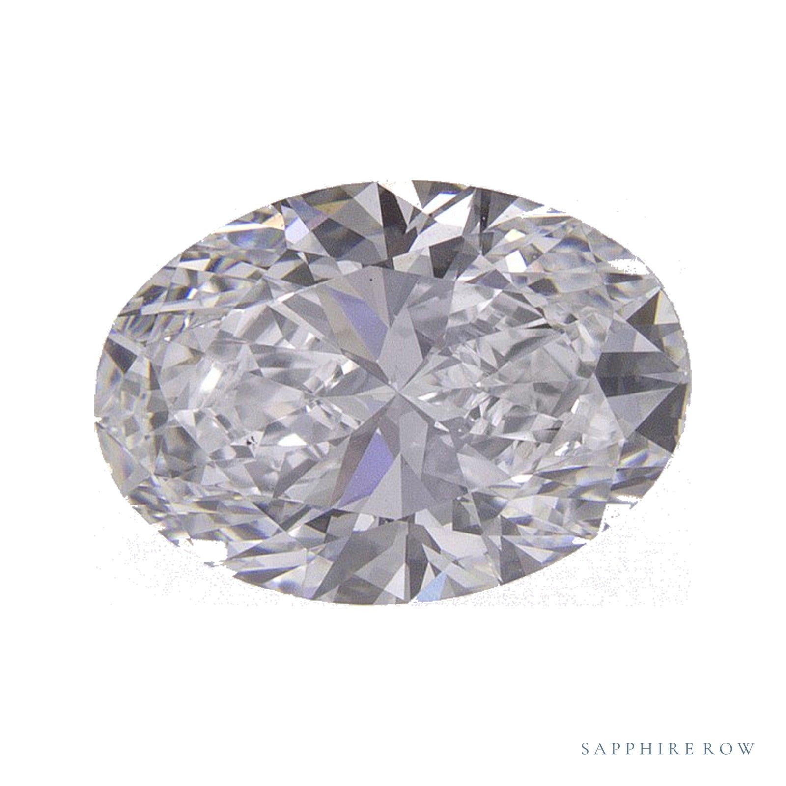 1.57 ct lab-grown diamond, oval cut | Sapphire Row · cut4