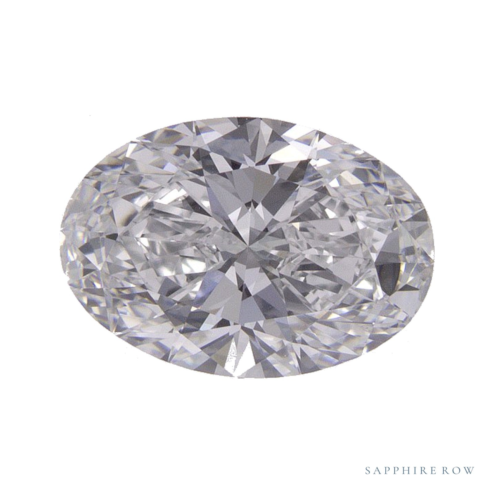 1.57 ct lab-grown diamond, oval cut | Sapphire Row · cut4