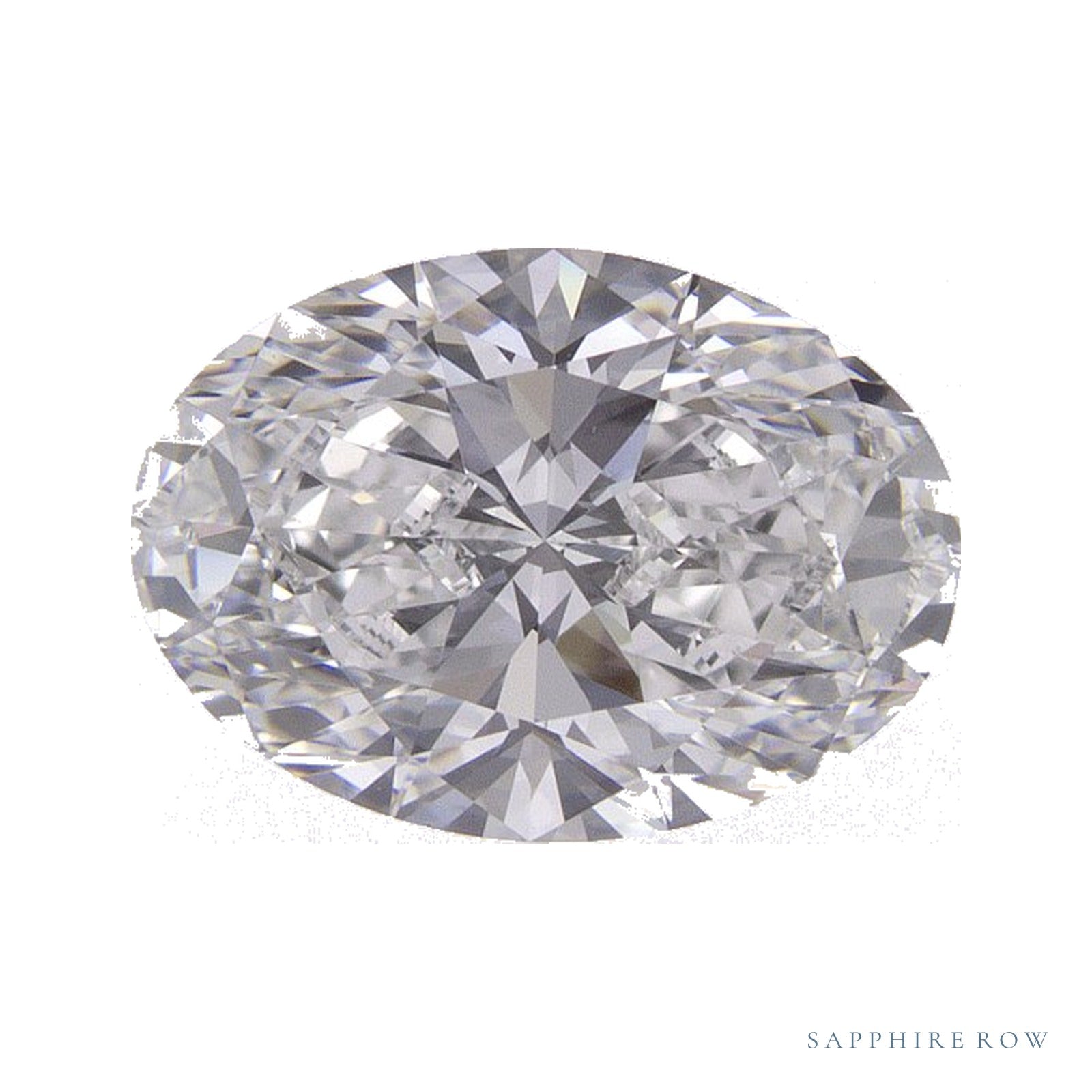 1.57 ct lab-grown diamond, oval cut | Sapphire Row · cut4
