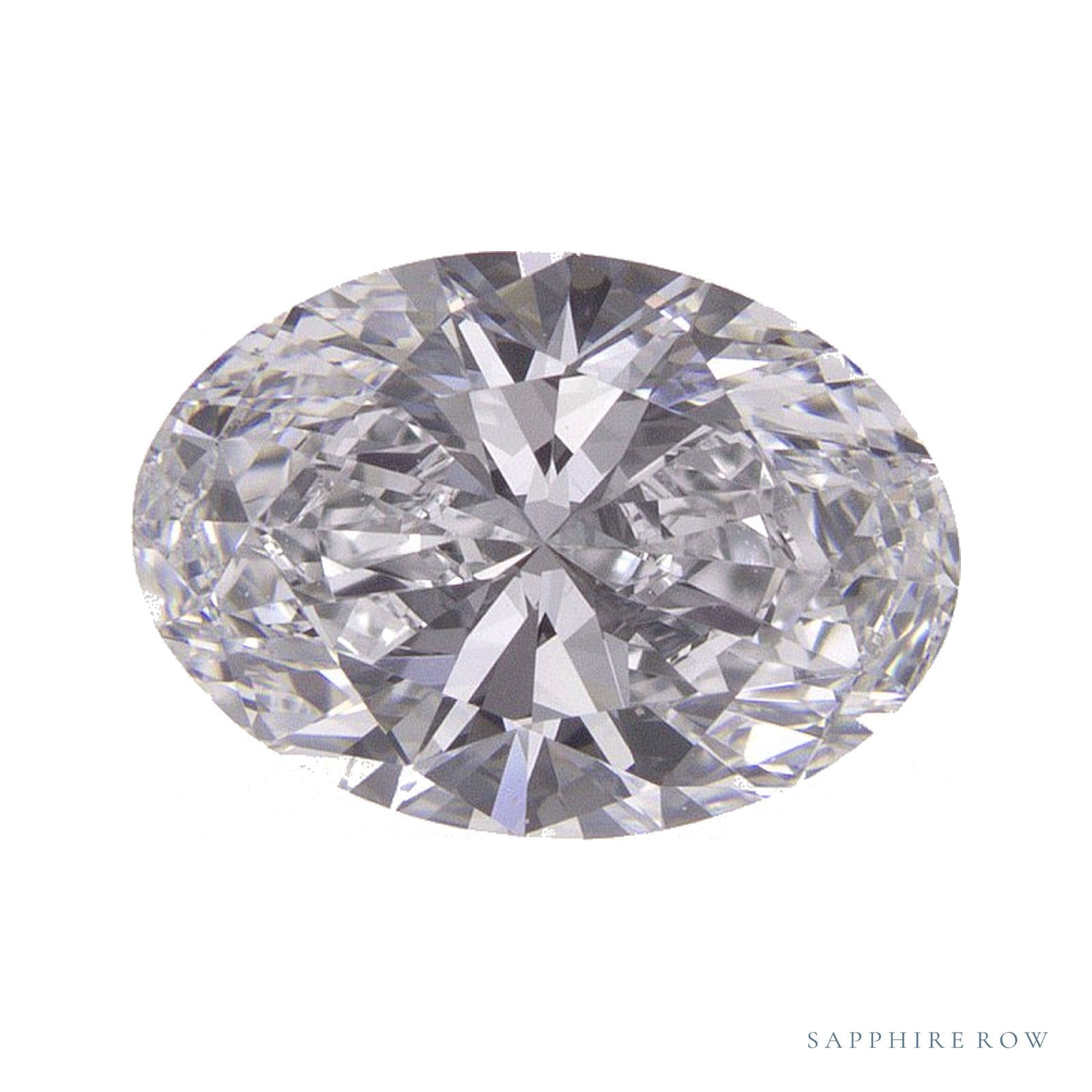 1.57 ct lab-grown diamond, oval cut | Sapphire Row · cut4