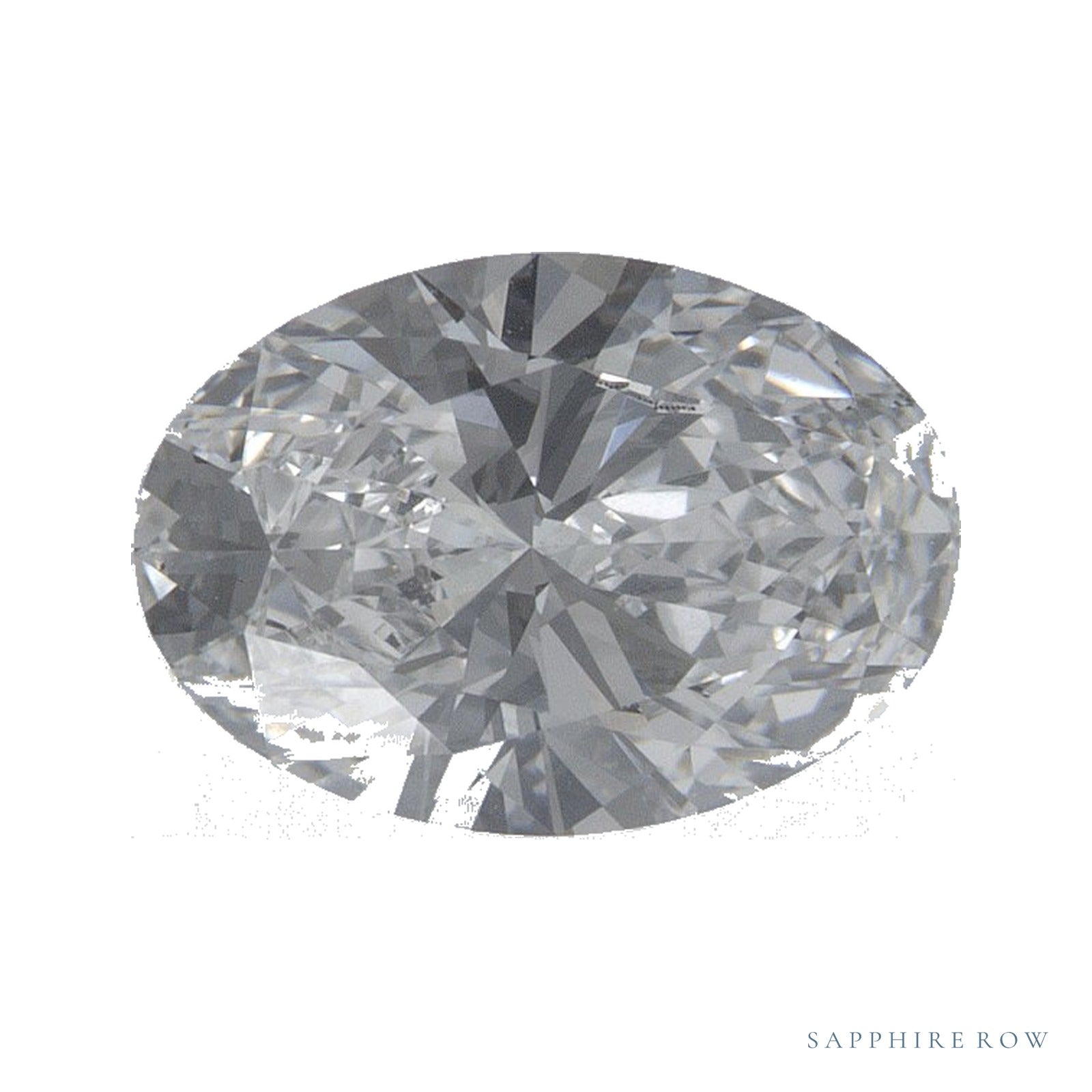 1.57 ct lab-grown diamond, oval cut | Sapphire Row · cut4