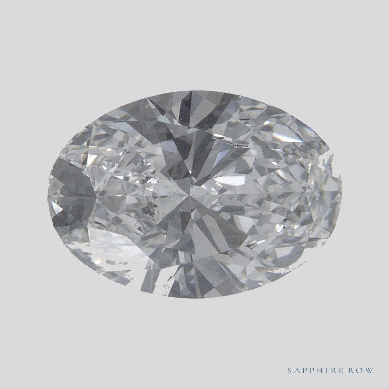 1.57 ct lab-grown diamond, oval cut | Sapphire Row · cut4 · cut5