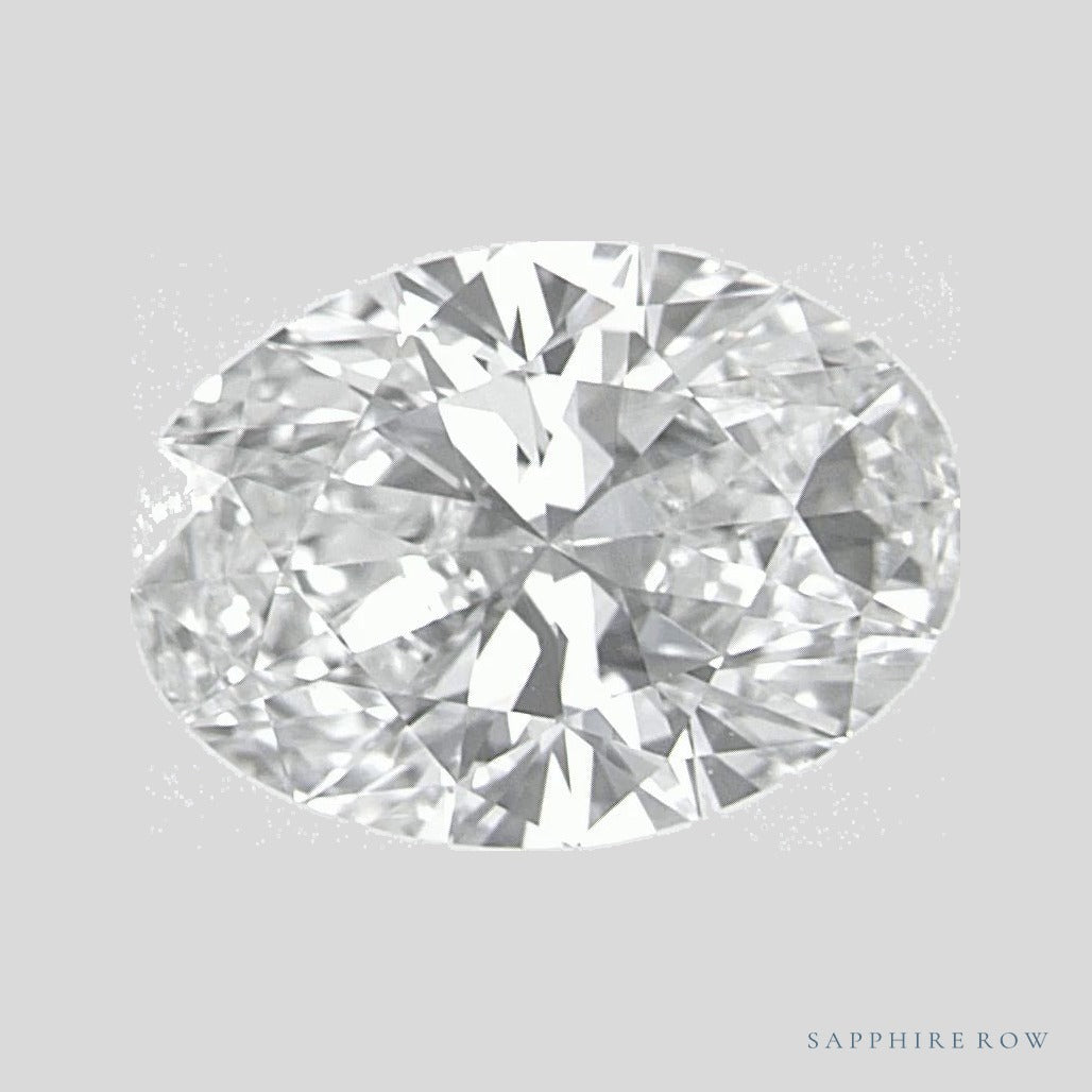 1.57 ct lab-grown diamond, oval cut | Sapphire Row · cut5