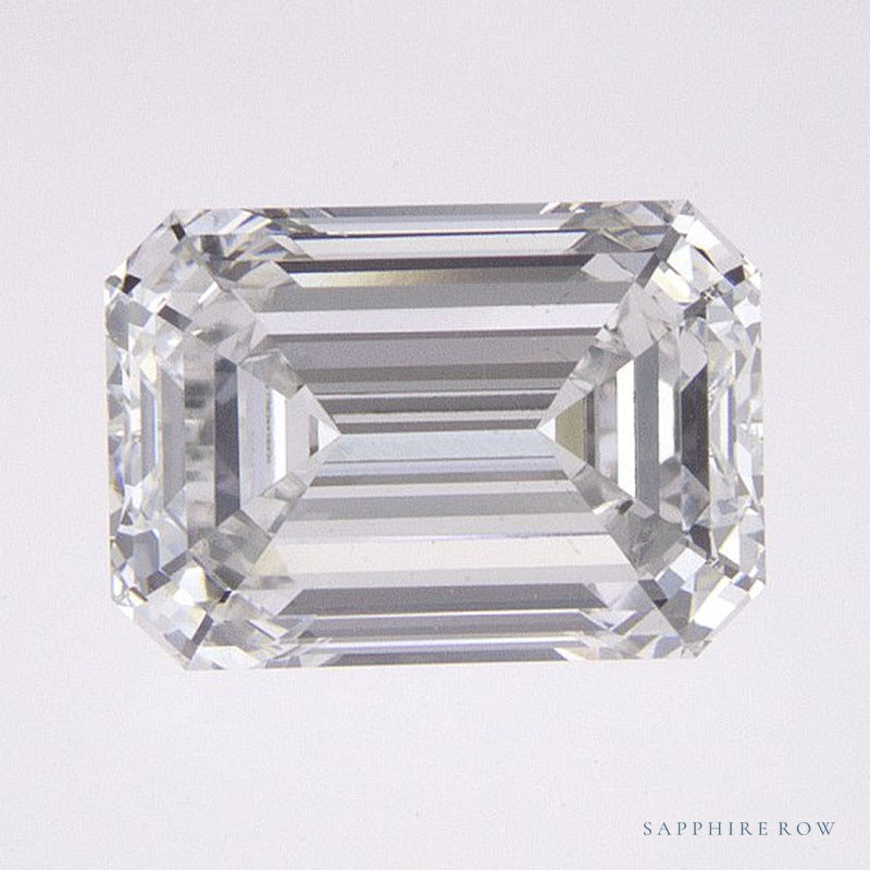 1.57 ct lab-grown diamond, emerald cut | Sapphire Row · cut7