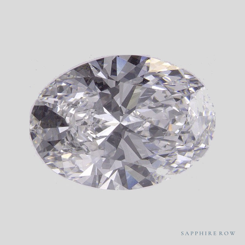 1.57 ct lab-grown diamond, oval cut | Sapphire Row · cut5