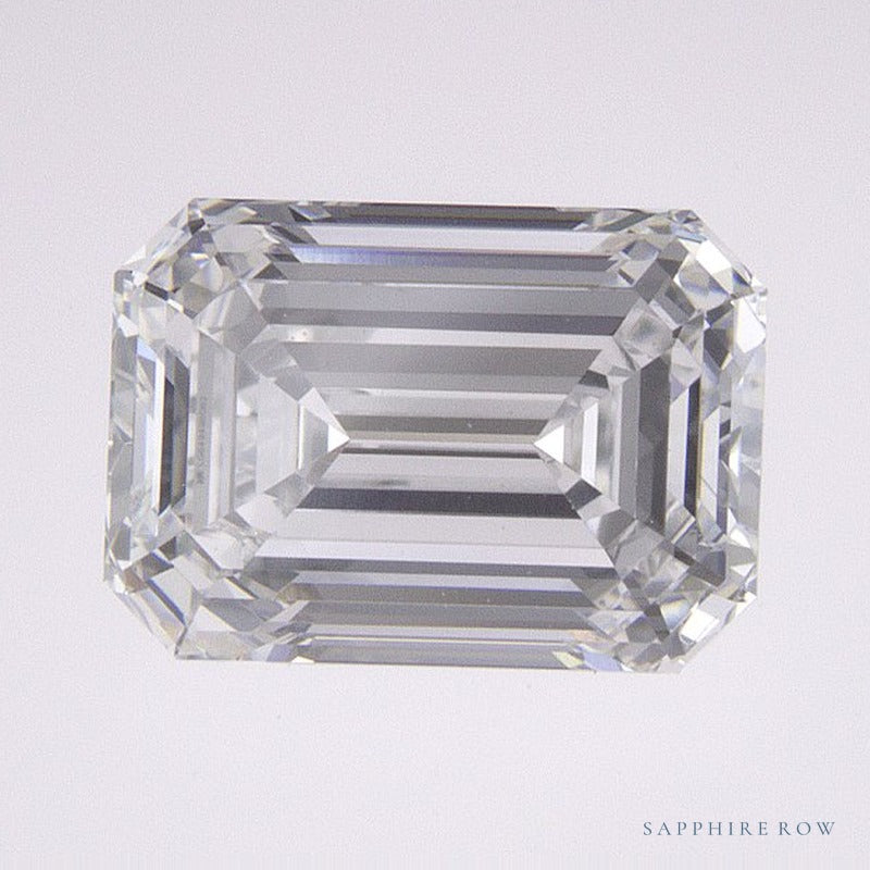 1.57 ct lab-grown diamond, emerald cut | Sapphire Row · cut6