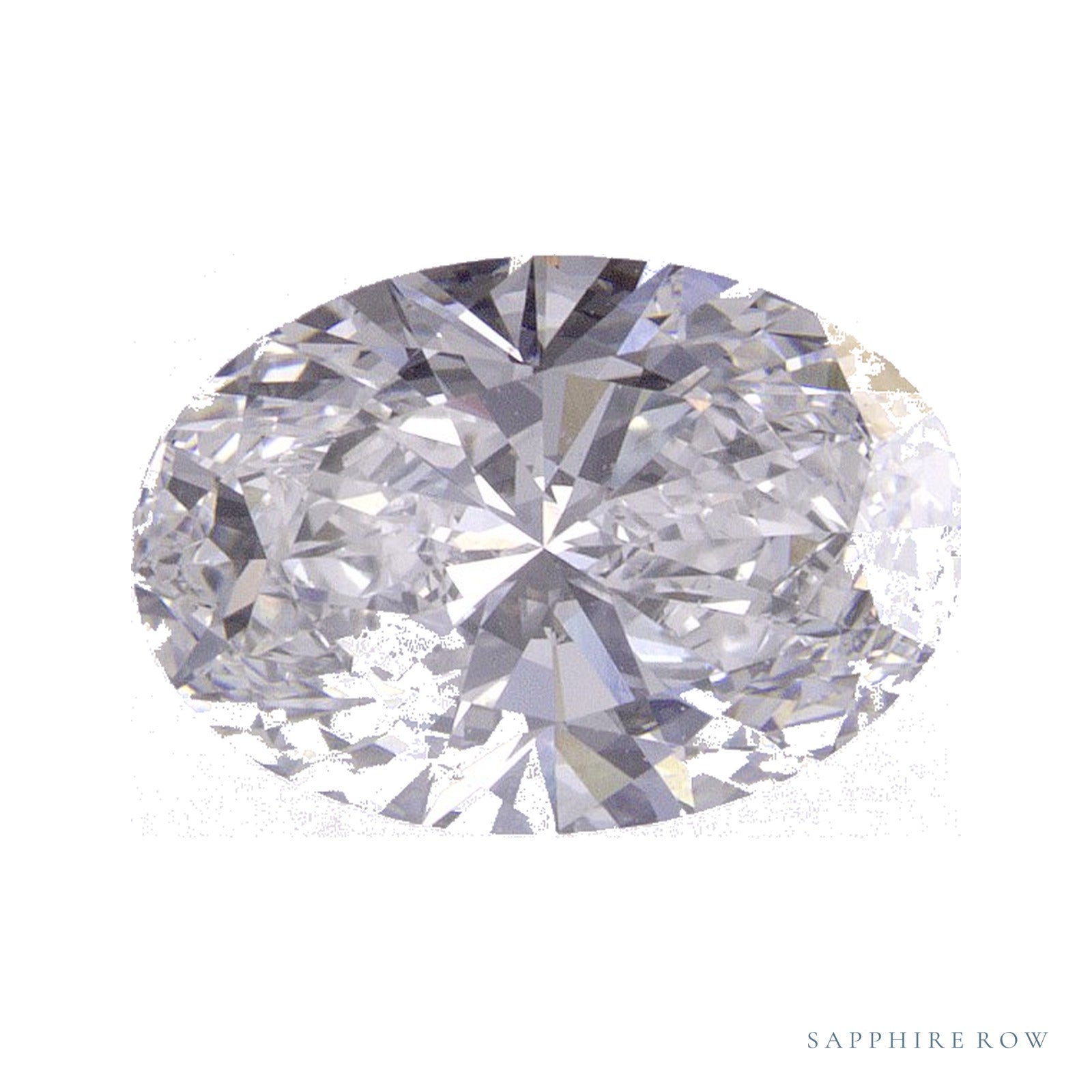 1.57 ct lab-grown diamond, oval cut | Sapphire Row · cut4