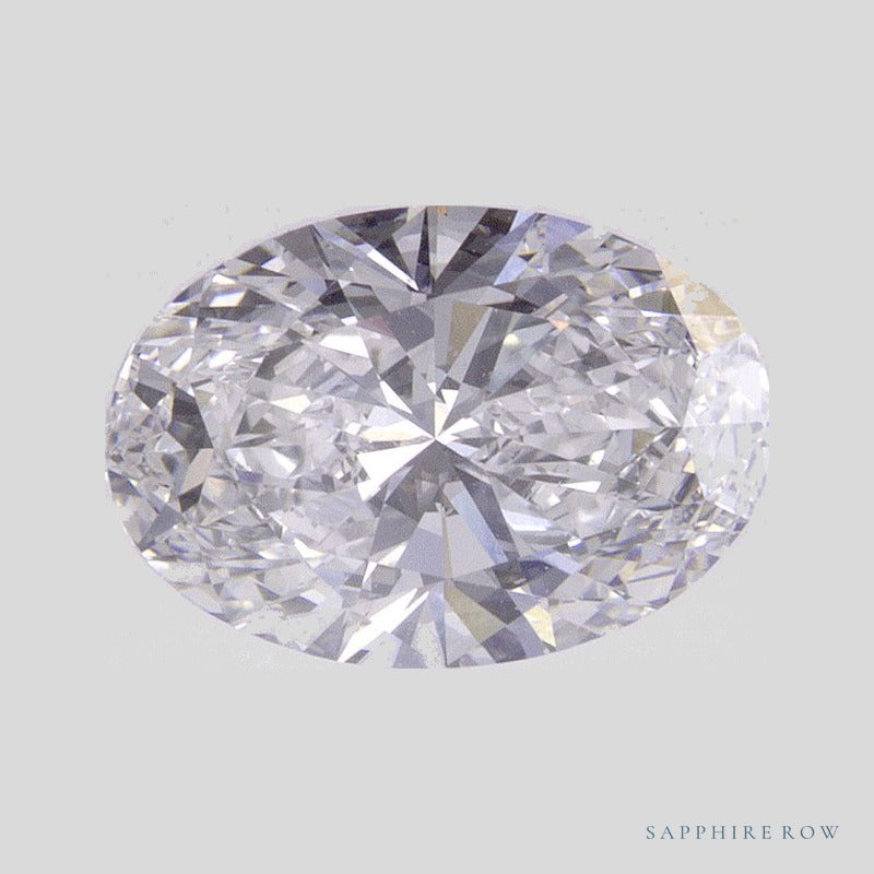 1.57 ct lab-grown diamond, oval cut | Sapphire Row · cut5