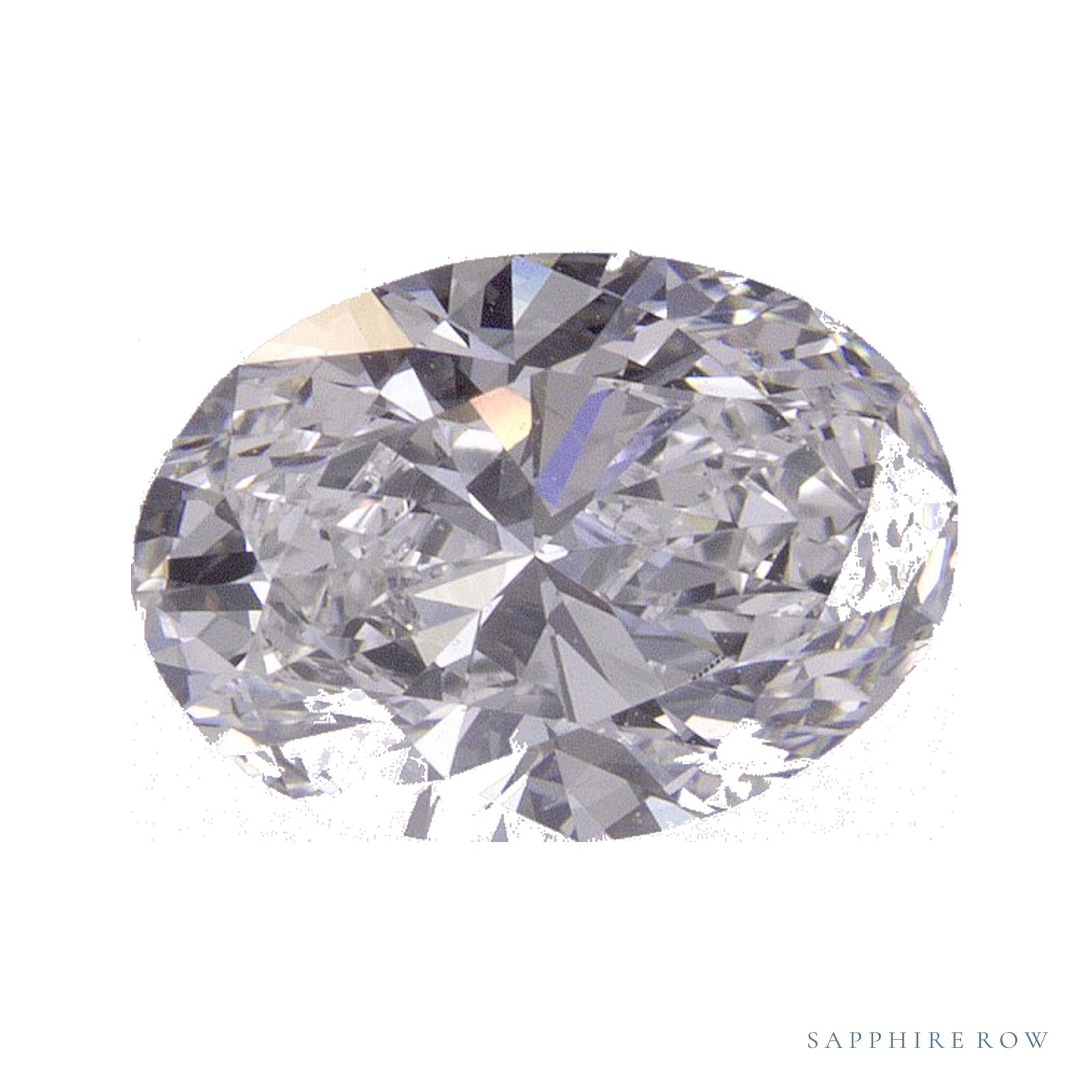 1.57 ct lab-grown diamond, oval cut | Sapphire Row · cut4