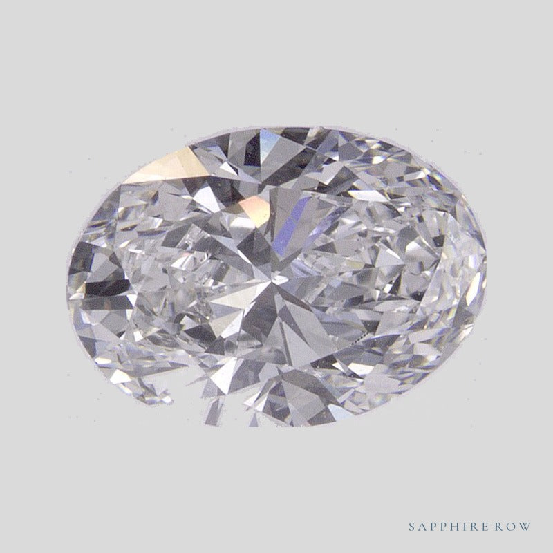 1.57 ct lab-grown diamond, oval cut | Sapphire Row · cut5
