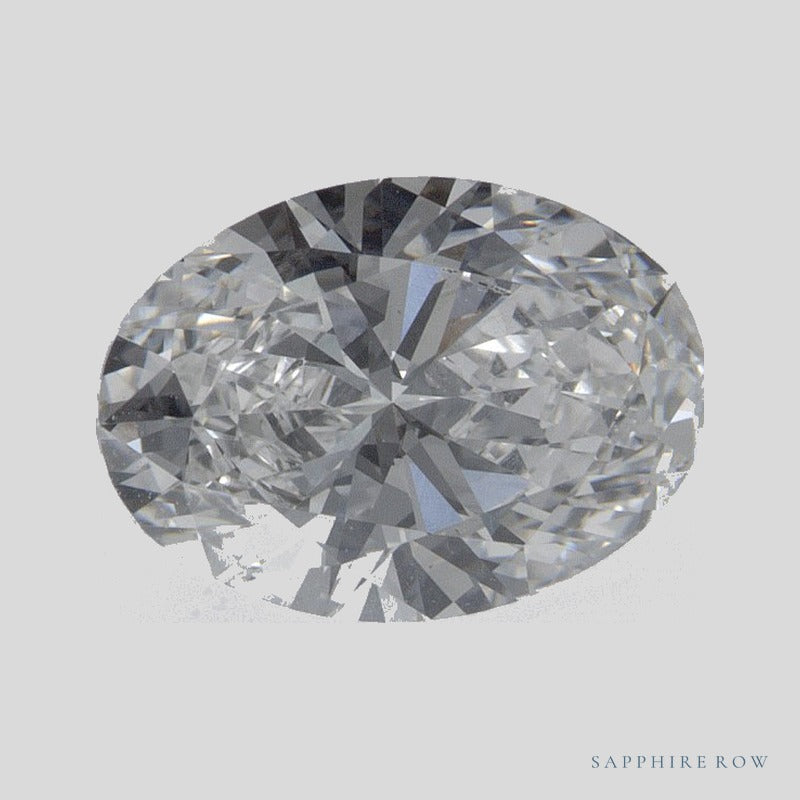 1.57 ct lab-grown diamond, oval cut | Sapphire Row · cut4 · cut5