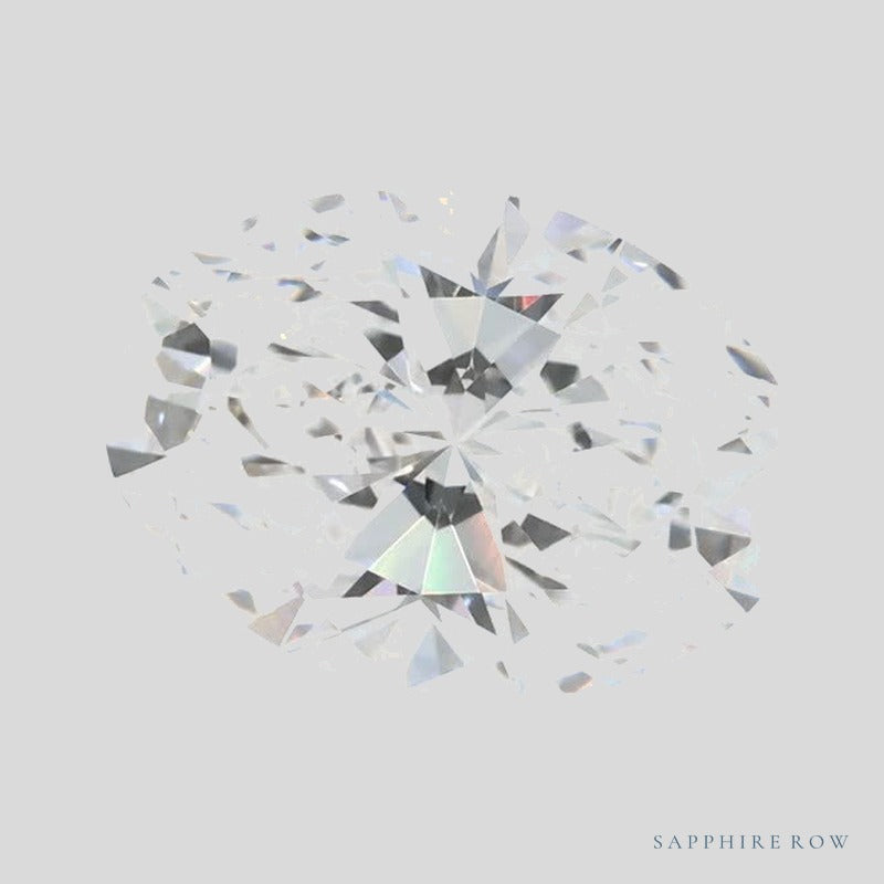 1.56 ct lab-grown diamond, oval cut | Sapphire Row · cut4 · cut5