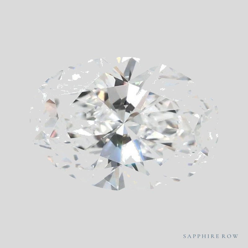 1.56 ct lab-grown diamond, oval cut | Sapphire Row · cut4 · cut5
