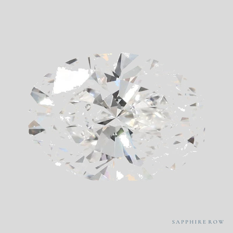 1.56 ct lab-grown diamond, oval cut | Sapphire Row · cut4 · cut5