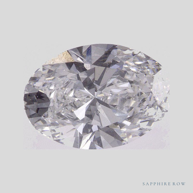 1.56 ct lab-grown diamond, oval cut | Sapphire Row · cut4 · cut5