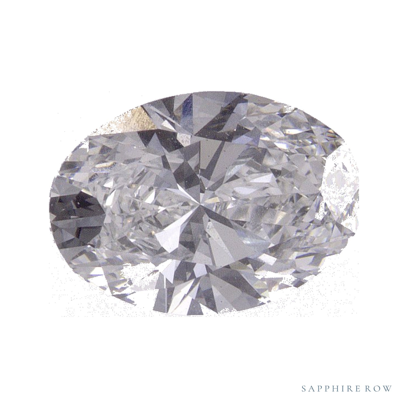 1.56 ct lab-grown diamond, oval cut | Sapphire Row · cut4
