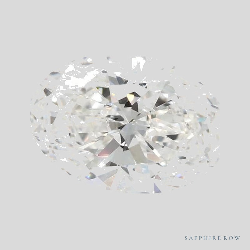 1.56 ct lab-grown diamond, oval cut | Sapphire Row · cut4 · cut5