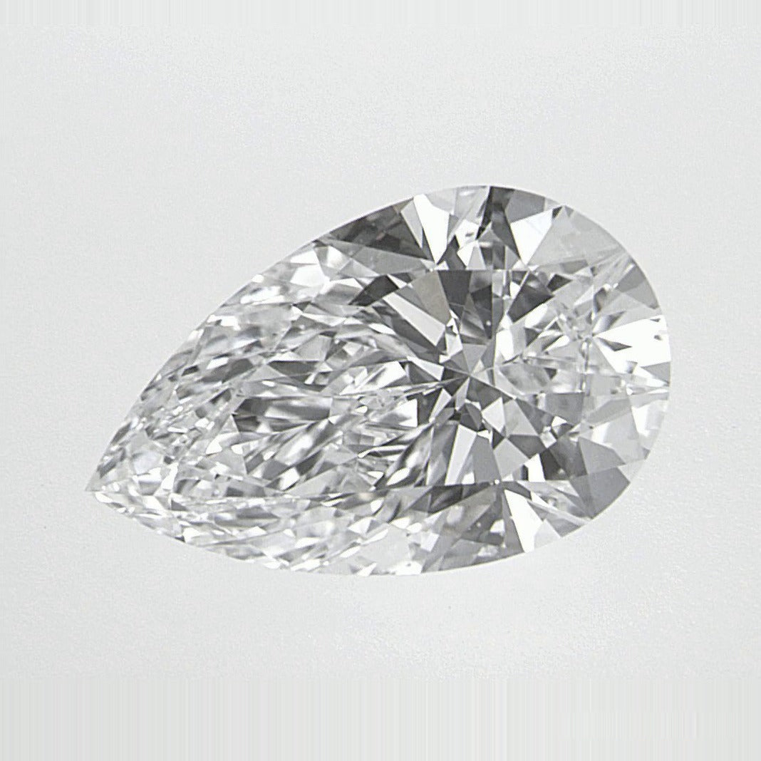 1.56 ct lab-grown diamond, pear cut | Sapphire Row · cut7