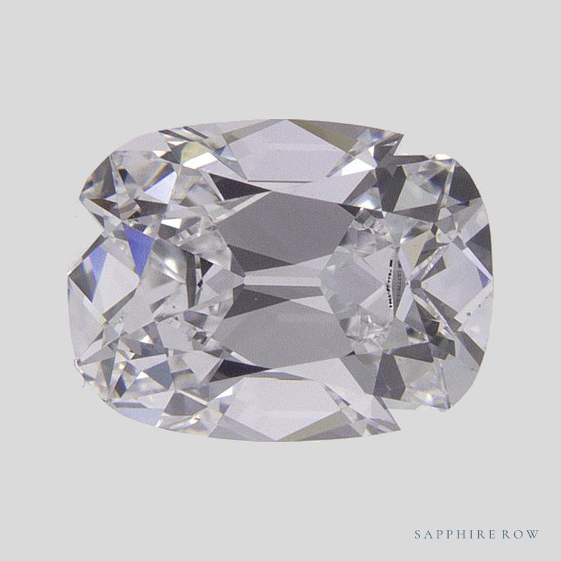 1.56 ct lab-grown diamond, elongated cushion cut | Sapphire Row · cut4 · cut5