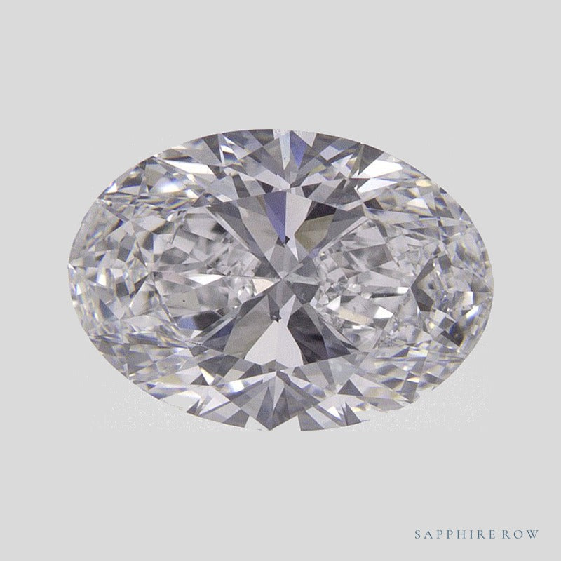 1.56 ct lab-grown diamond, oval cut | Sapphire Row · cut4 · cut5