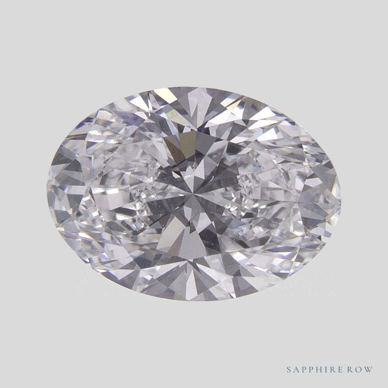 1.56 ct lab-grown diamond, oval cut | Sapphire Row · cut4 · cut5