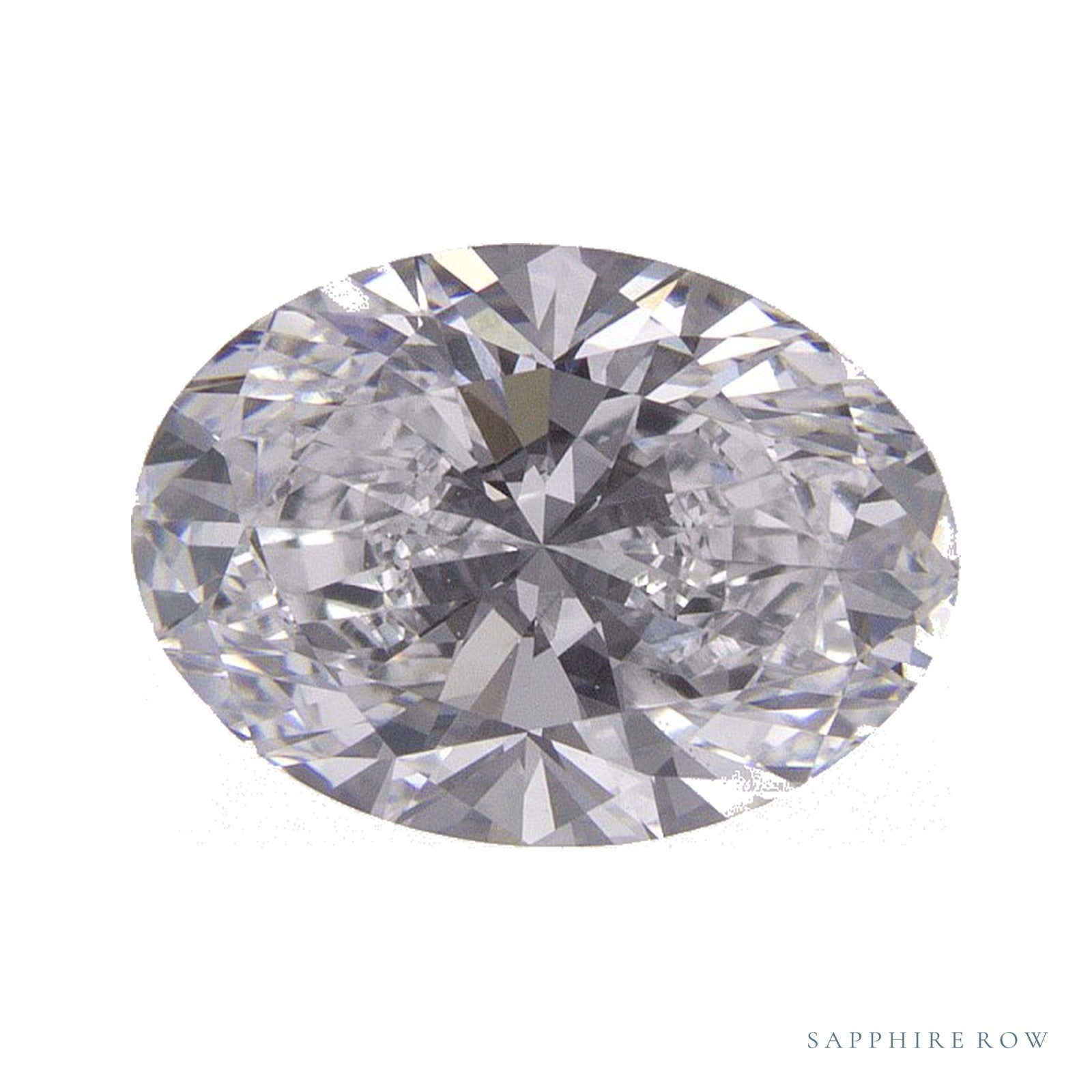 1.56 ct lab-grown diamond, oval cut | Sapphire Row · cut4