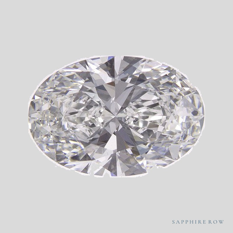 1.56 ct lab-grown diamond, oval cut | Sapphire Row · cut5