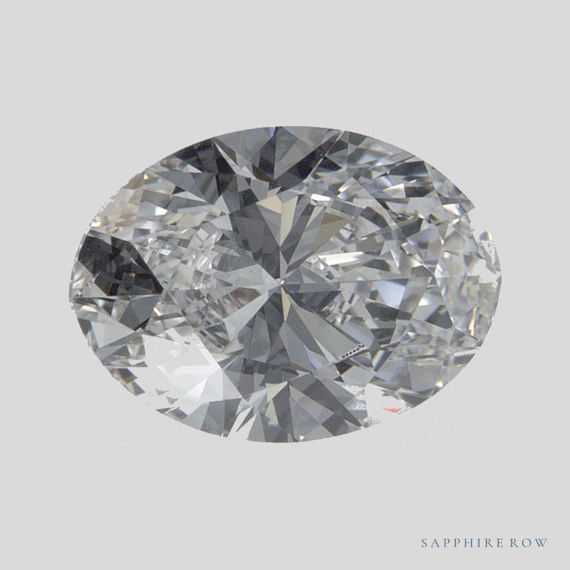 1.56 ct lab-grown diamond, oval cut | Sapphire Row · cut4 · cut5