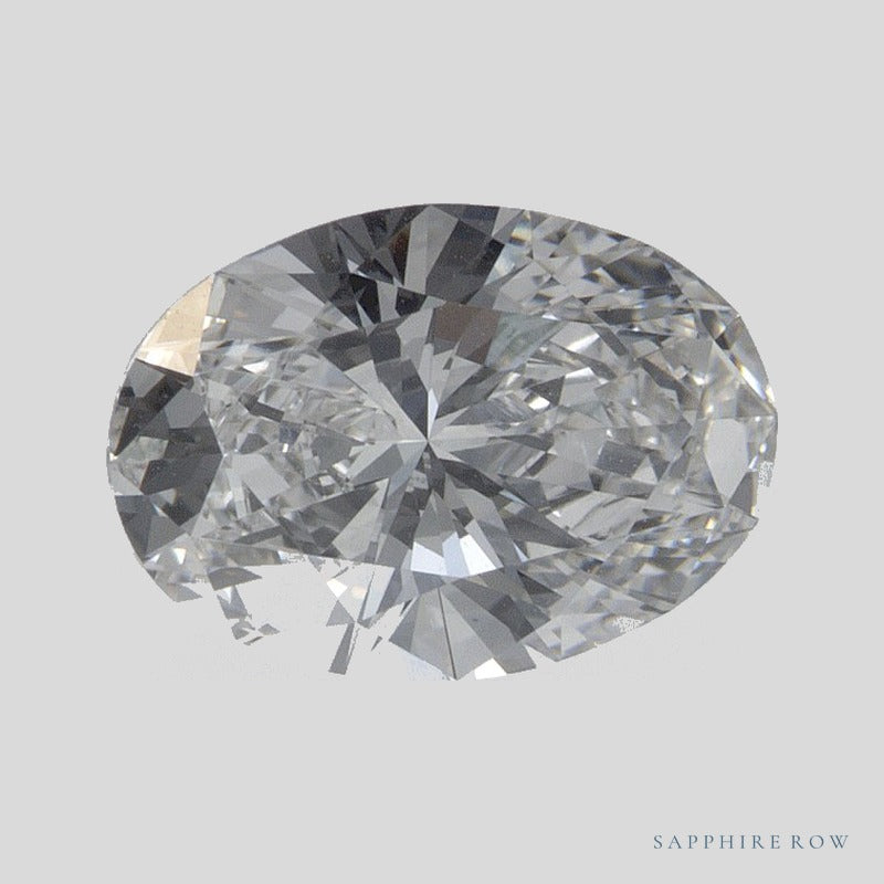1.56 ct lab-grown diamond, oval cut | Sapphire Row · cut4 · cut5