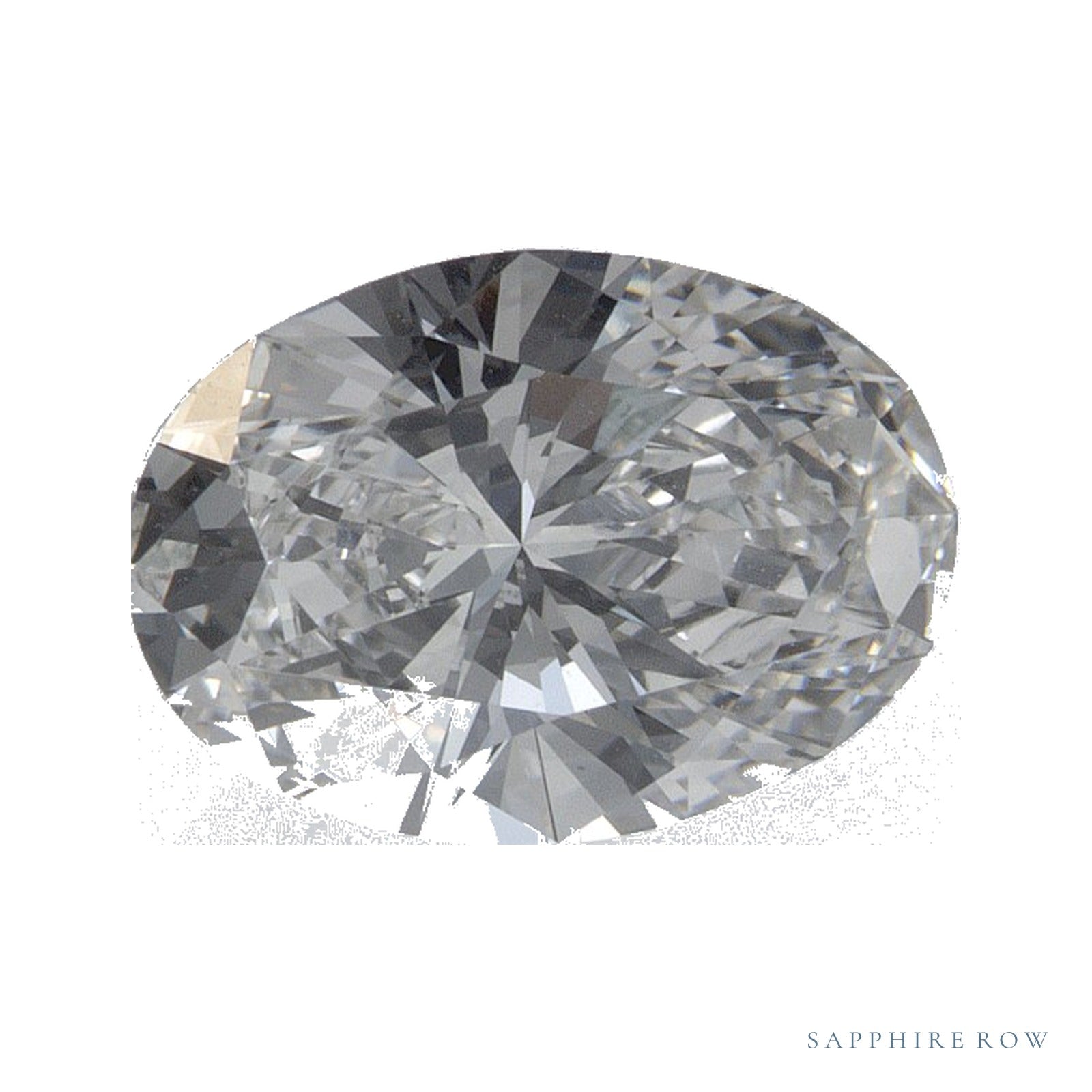 1.56 ct lab-grown diamond, oval cut | Sapphire Row · cut4