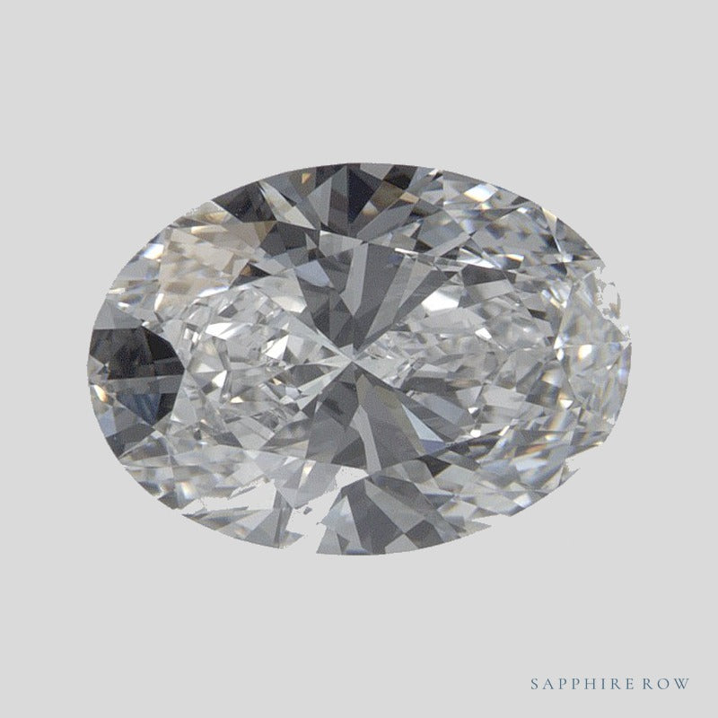 1.56 ct lab-grown diamond, oval cut | Sapphire Row · cut4 · cut5