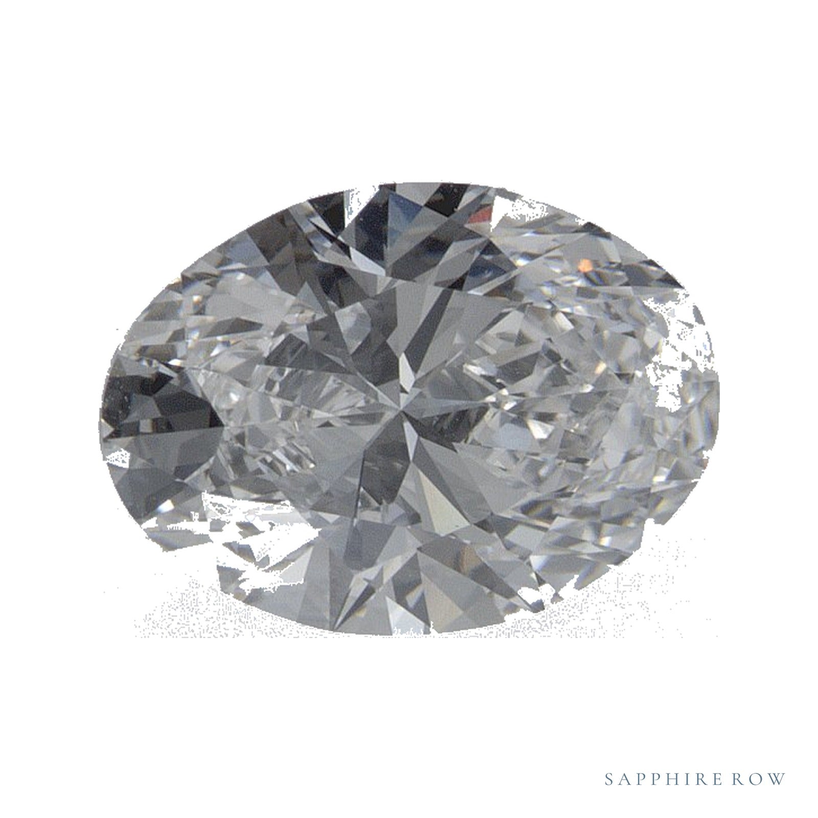 1.56 ct lab-grown diamond, oval cut | Sapphire Row · cut4