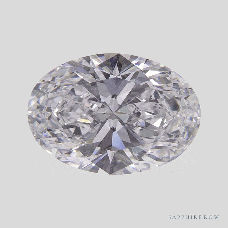 1.56 ct lab-grown diamond, oval cut | Sapphire Row · cut4 · cut5