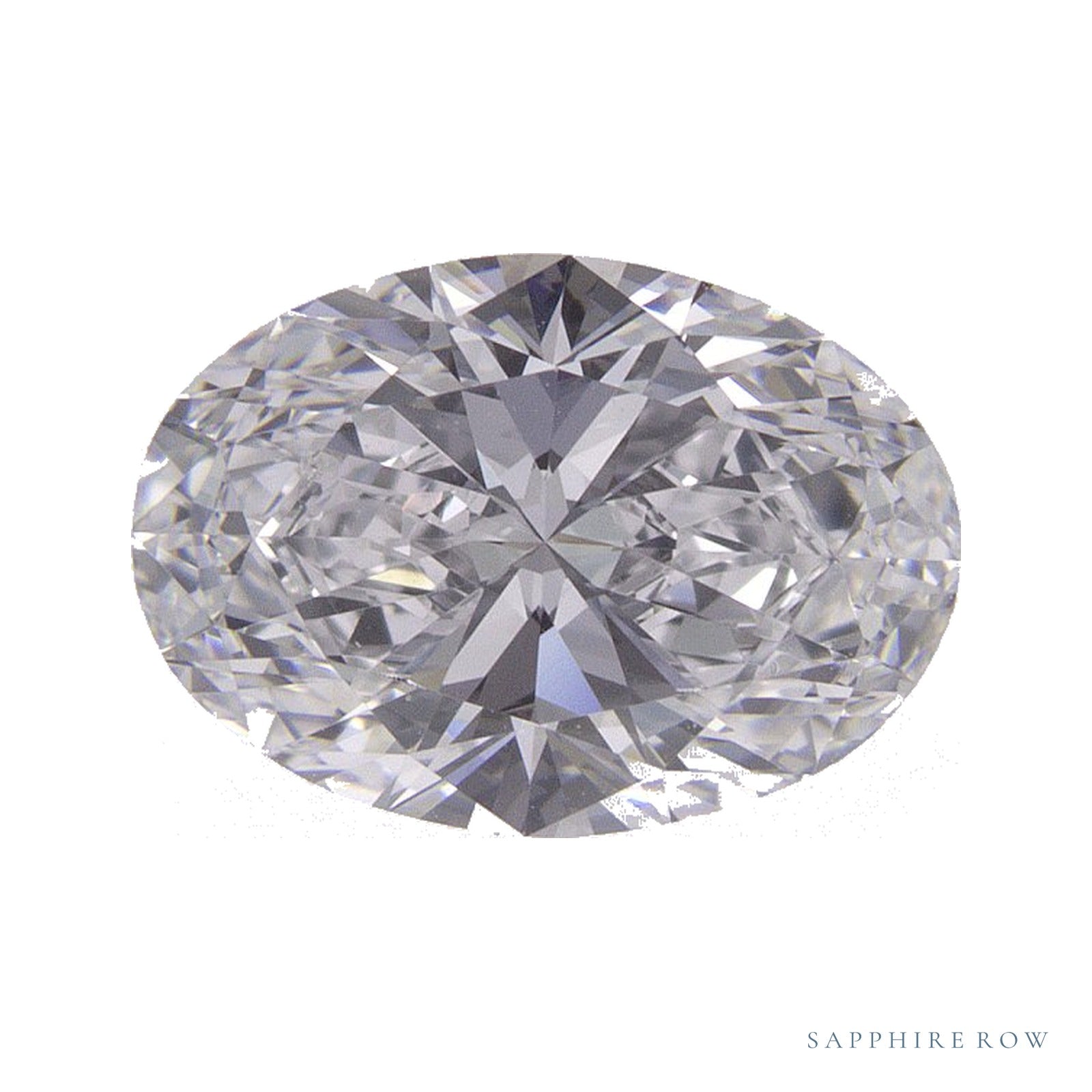 1.56 ct lab-grown diamond, oval cut | Sapphire Row · cut4