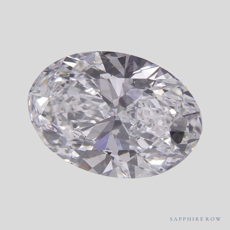 1.56 ct lab-grown diamond, oval cut | Sapphire Row · cut4 · cut5