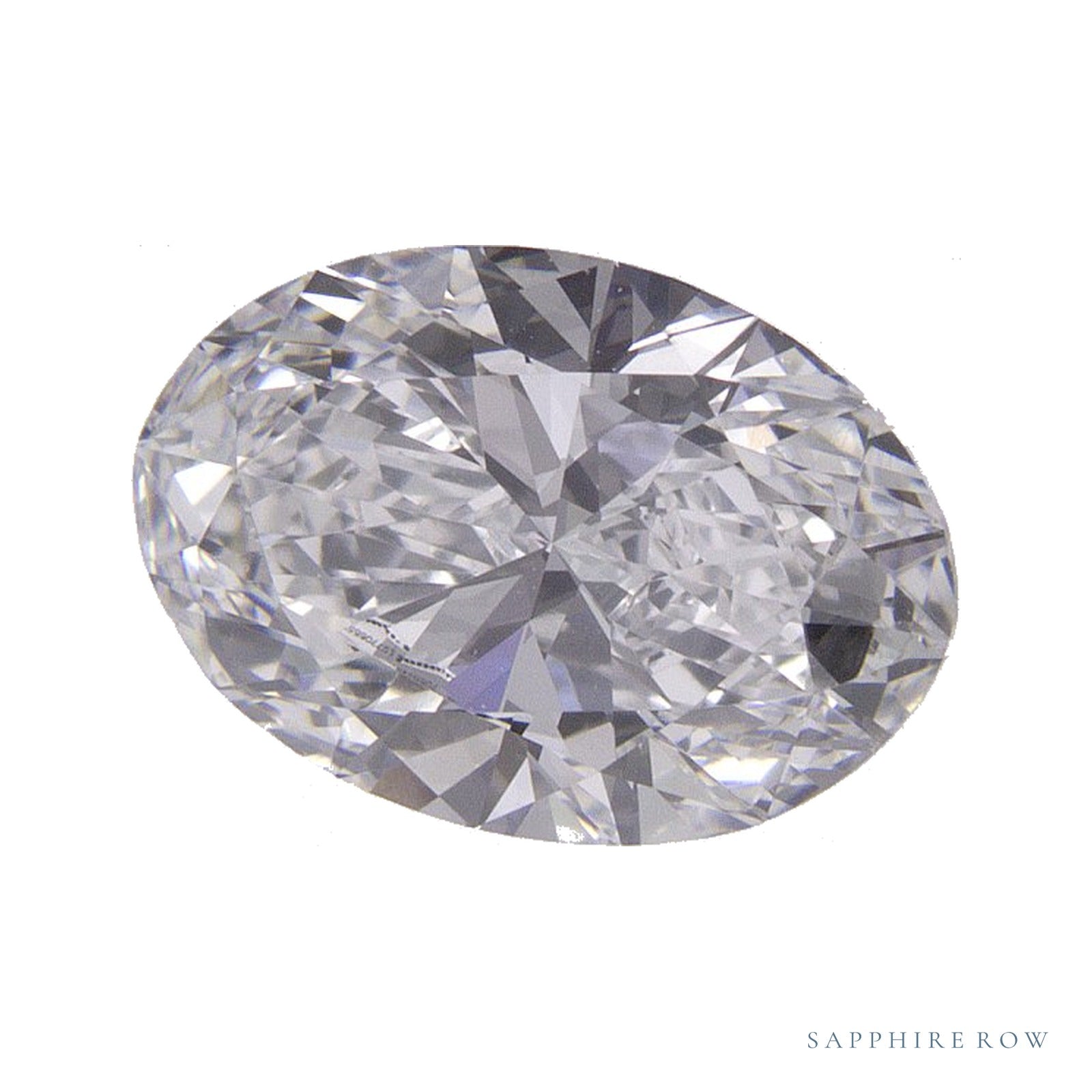1.56 ct lab-grown diamond, oval cut | Sapphire Row · cut4
