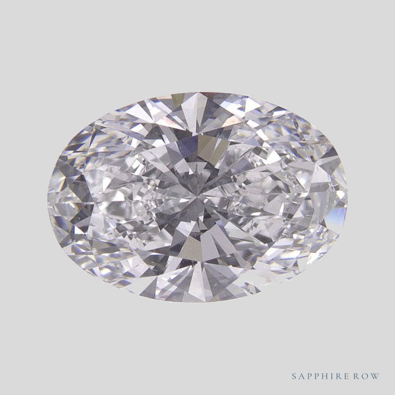 1.56 ct lab-grown diamond, oval cut | Sapphire Row · cut4 · cut5